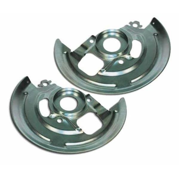 Helix Suspension Brakes And Steering 23187 1964 - 1972 GM A F X Body Backing Plates Set 23187 - main